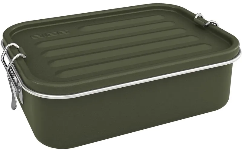 Sigg Lunchbox Gemstone 1.1 l Edelstahl, Roasted Grenn