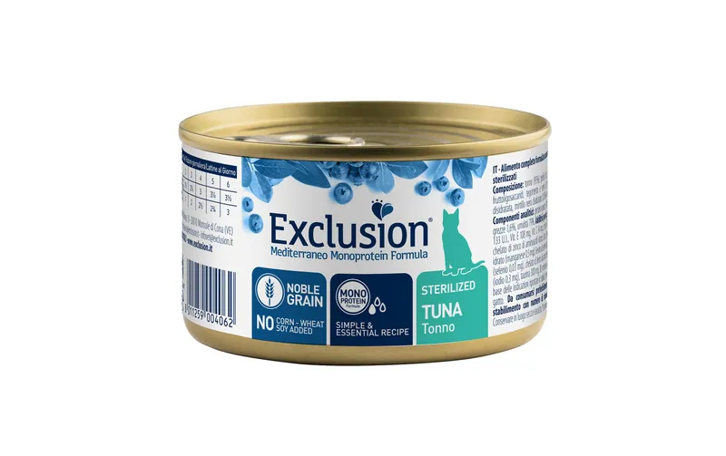 Exclusion Nassfutter Sterilized Tuna, 85 g