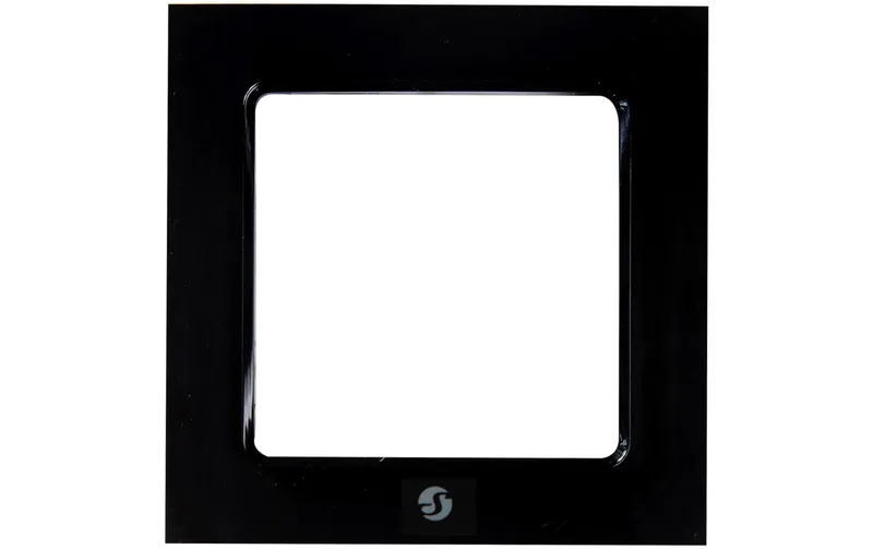 Shelly Wall Frame 1 für Shelly Wall Switch schwarz