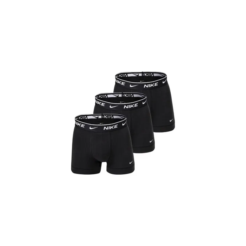 NIKE Boxershorts 3 Pack Trunk S, noir