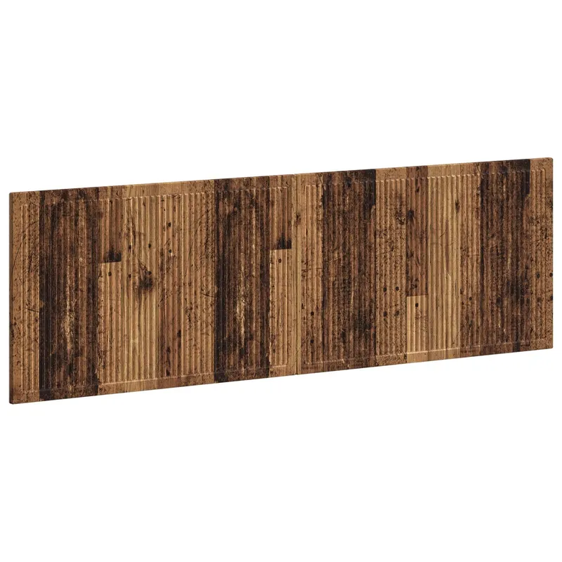 Wandmontiertes Kopfteil EDE Altholz Holzwerkstoff