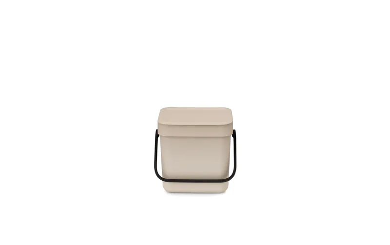 Brabantia Komposteimer Sort & Go 3 l, Beige