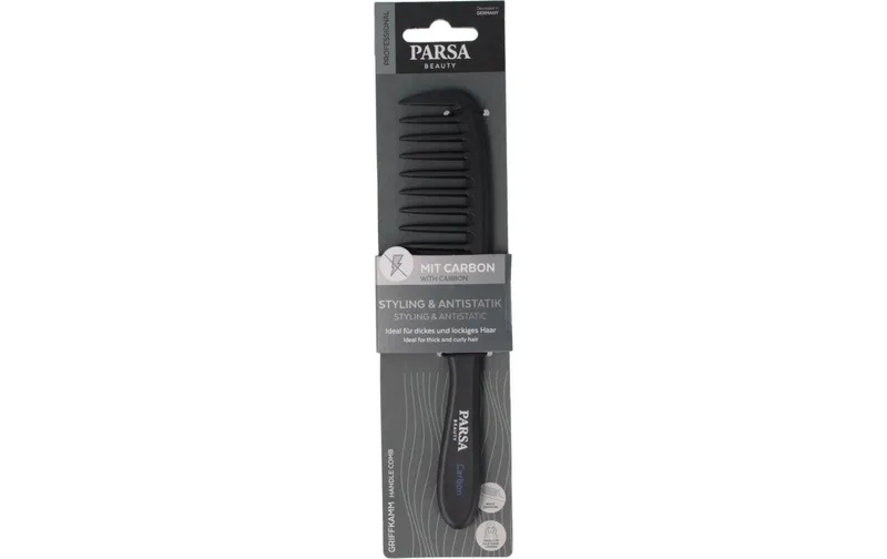 Parsa Beauty Profi Griffkamm Schwarz