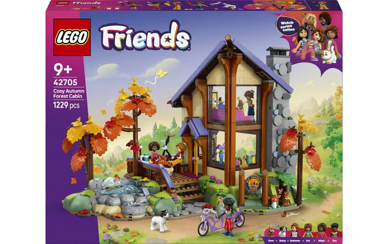 LEGO® Friends Gemütliche Hütte im Herbstwald 42705