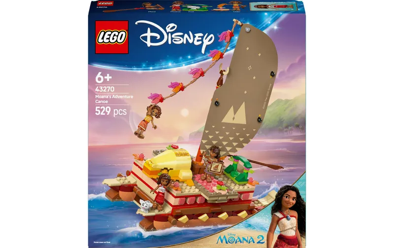 LEGO® Disney Princess Vaianas Abenteuerfloss 43270