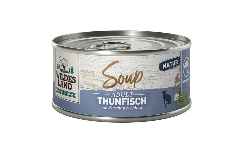 Wildes Land Soup Thunfisch 12 x 80 g