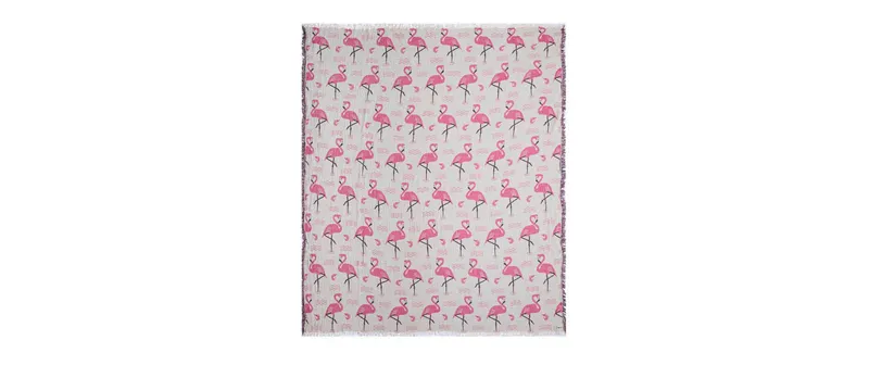 Haushaltsware PARTY BLANKET Flamingo Pink