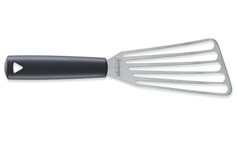 triangle Crêpes-Wender 16 cm, geschlitzt noir/Silber