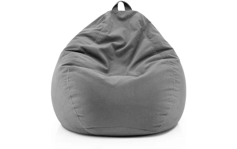 Lumaland Sitzsack 250 l Comfort Polyester (PES), Grau