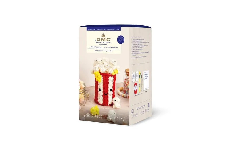 Kit uncinetto DMC Amigurumi Pop the Corn