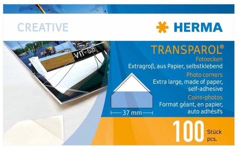 HERMA Fotoecken Extra Gross, 100 pezzi