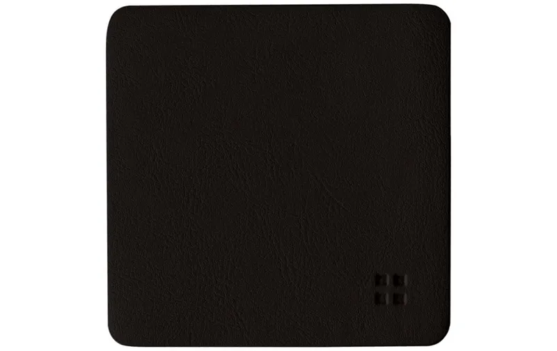 Lunasol Glasuntersetzer Elements Ambiente 10 x 10 cm, nero