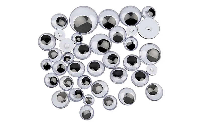 Creativ Company Wackelaugen Ø 8-20 mm 24 pieces
