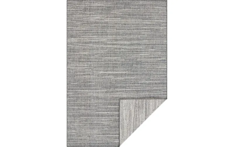 Elle Decoration Teppich Melange 120 x 170 cm, Silver