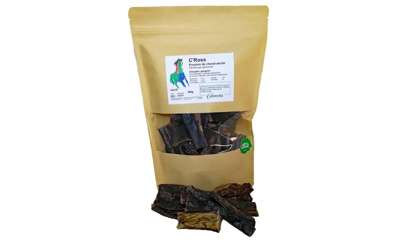essendia Kausnack C'Ross Pferdelunge, 200 g