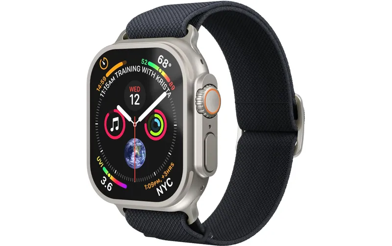 Vonmählen Armband Classic Nylon Loop Apple Watch 44/45/46/49 mm Navy
