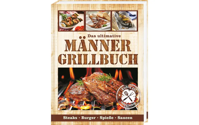 Trendcompany Männer Grillbuch 208 Seiten
