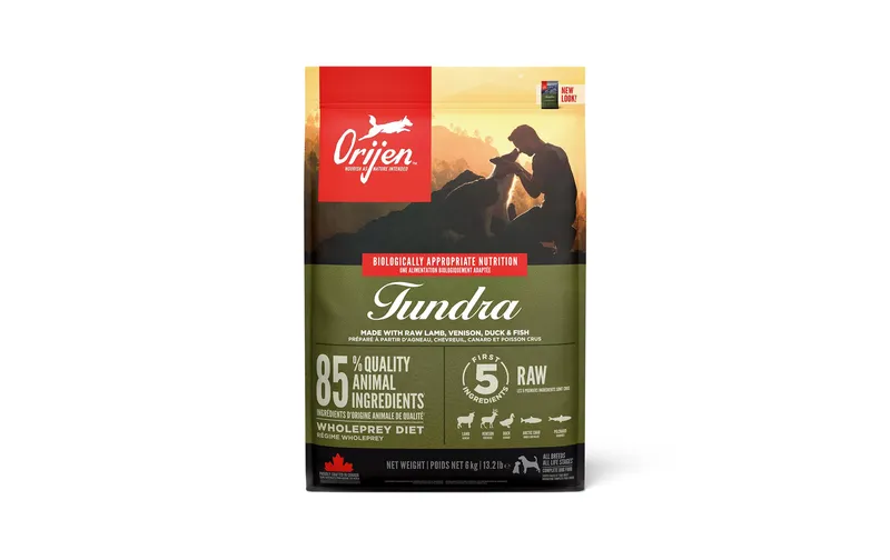 Orijen Trockenfutter Dog Tundra con Ziege, 6 kg