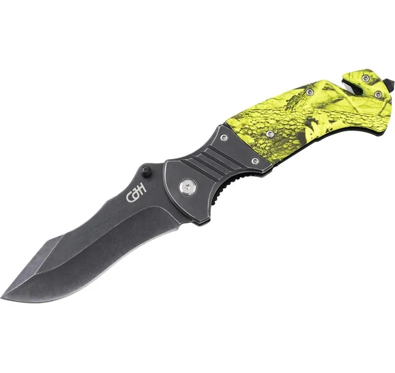 Herbertz CJH Rettungsmesser Camo/Grün