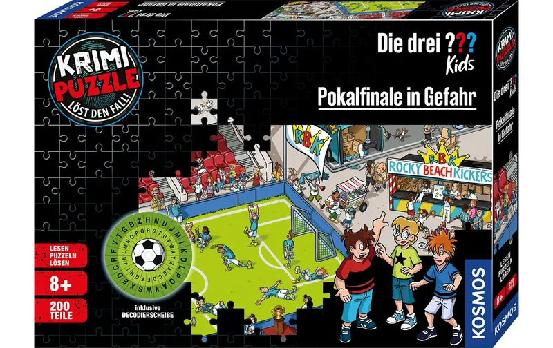 Kosmos Puzzle la drei ??? Kids Pokalfinale in Gefahr