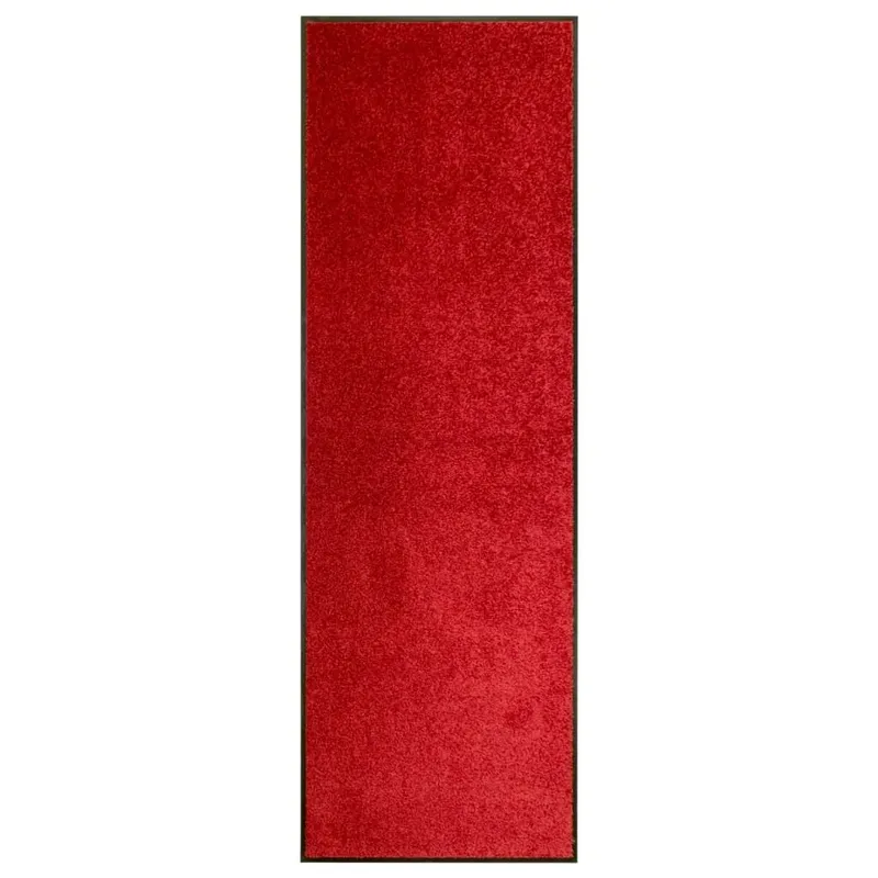 Fußmatte Waschbar rosso 60x180 cm