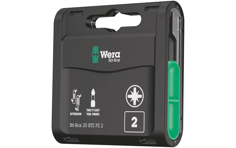 Wera Bit-Set 20 BTZ PZ 2 20-teilig