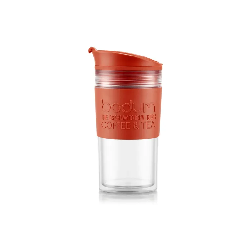 Bodum Thermobecher Travel Mug 350 ml, Rot