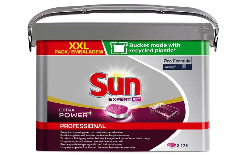 Diversey Pro Formula Maschinenspülmittel Sun All in 1 Extra Power Tabs 175 pieces