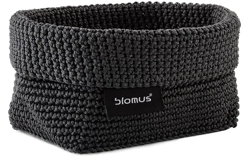 Blomus Aufbewahrungskorb Tela M anthracite