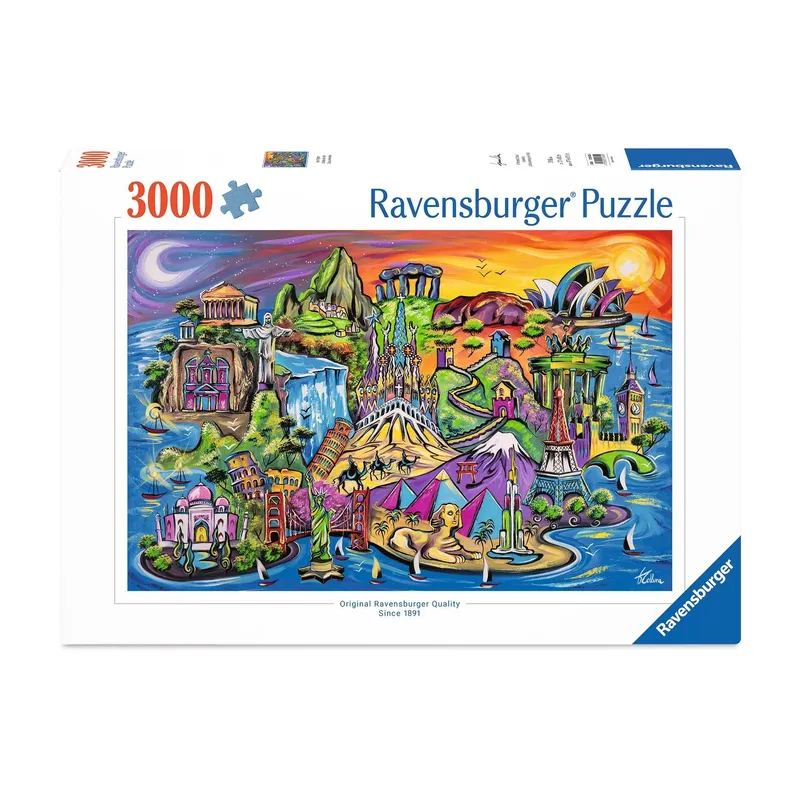 Ravensburger Puzzle Schätze the Welt
