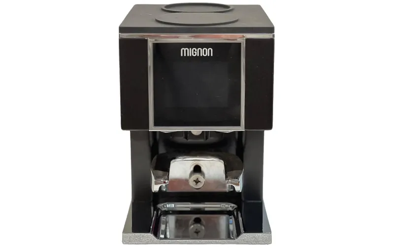 Eureka Kaffeemühle High-Speed Tamper nero/Chrom