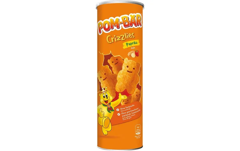 Pom-Bär Chips Crizzlies Paprika 150 g