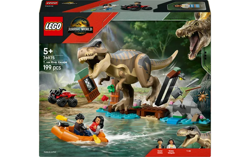LEGO® Jurassic World Flucht vor dem T.Rex