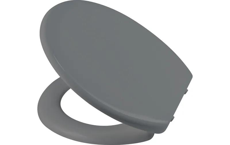 diaqua® Toilettensitz Barbana Absenkautomatik, Grau