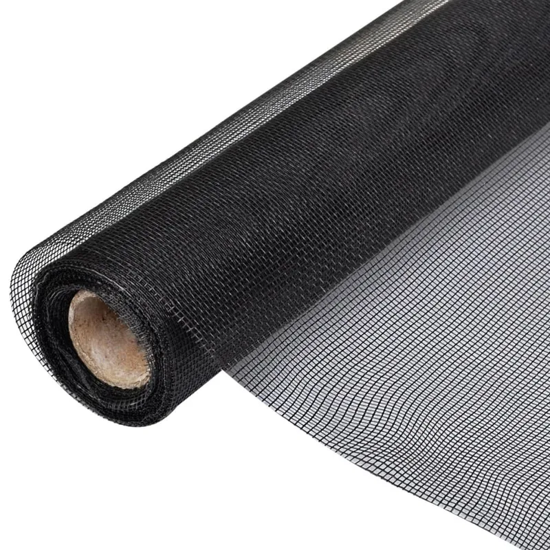 Fliegengitter Fiberglas 100x1000 cm nero
