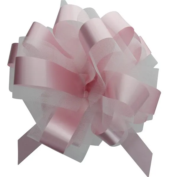 Deko Band in Tüll, pink