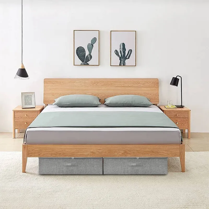 Aufbewahrungsboxen 2 Stk. tessuto 70x40x18 cm grigio