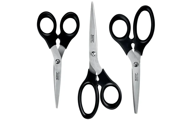 Leitz Schere 16.5, 18.5, 20 cm, Edelstahl