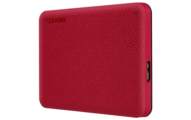 Toshiba Externe Festplatte Canvio Advance 1 TB, rouge