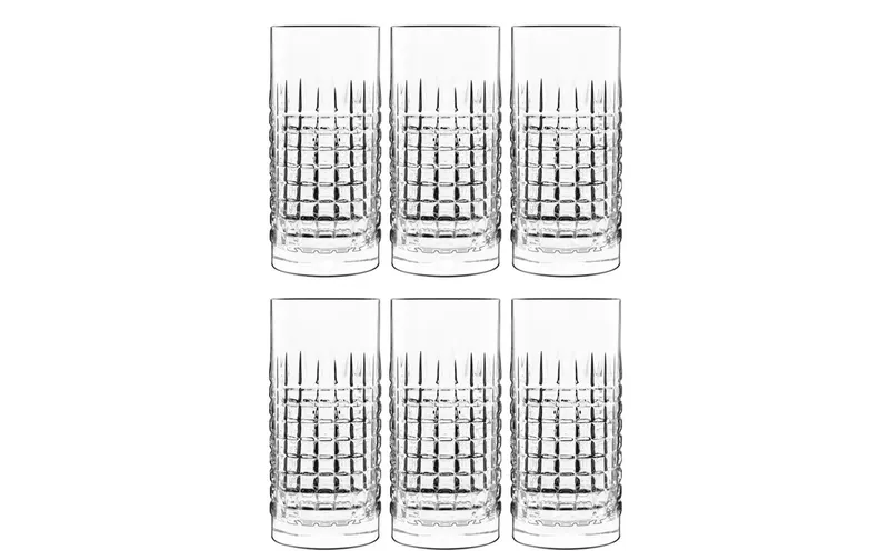Luigi Bormioli Longdrinkglas Mixology Charme 48 cl, 6 pièces. transparent