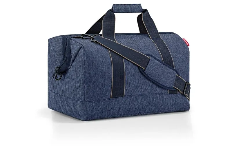 Reisenthel Umhängetasche Allrounder L Herringbone Dark Blue