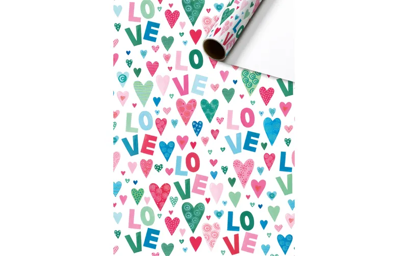 Stewo Geschenkpapier Hanni 70 x 200 cm, multicolore