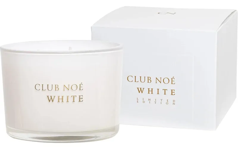 Club Noé Duftkerze White, Cashmere, Iris, White Musk 350 g