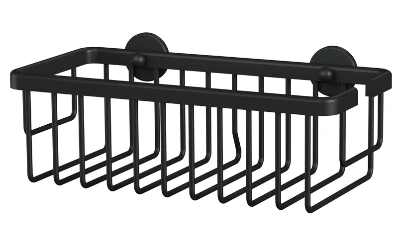 tesa Moon Black Duschablage, black