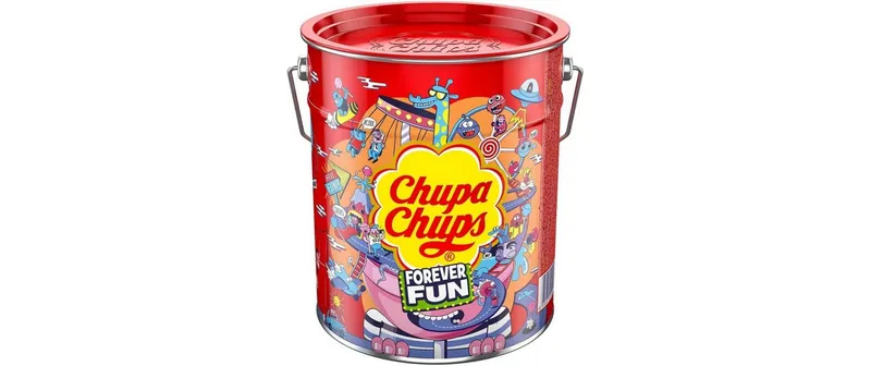 Chupa Chups Int. Chupa Chups Metalldose Best of «Forever Fun» 150 pièces