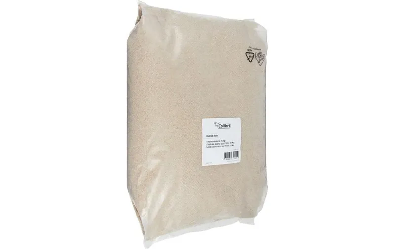 Colibri quartzsand 25 kg for Sandfilter, Körnung 04/08