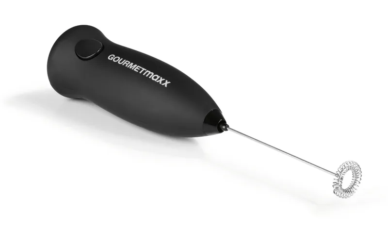 GOURMETmaxx Milchschäumer noir