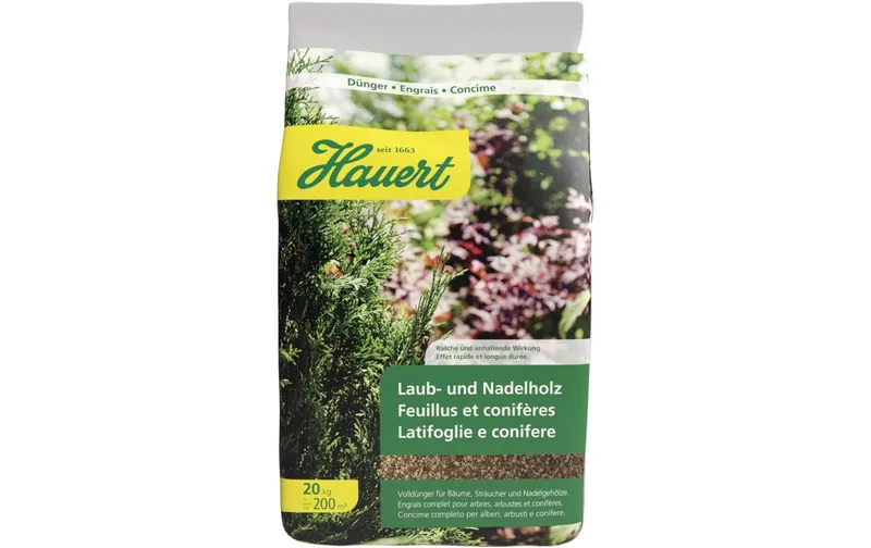 Hauert Dünger Laub- e Nadelholz, 20 kg