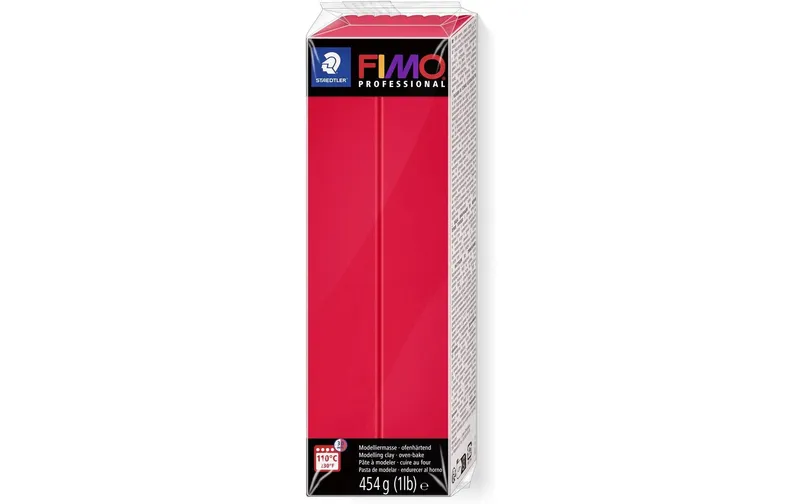 Fimo Modelliermasse Professional Reinrot