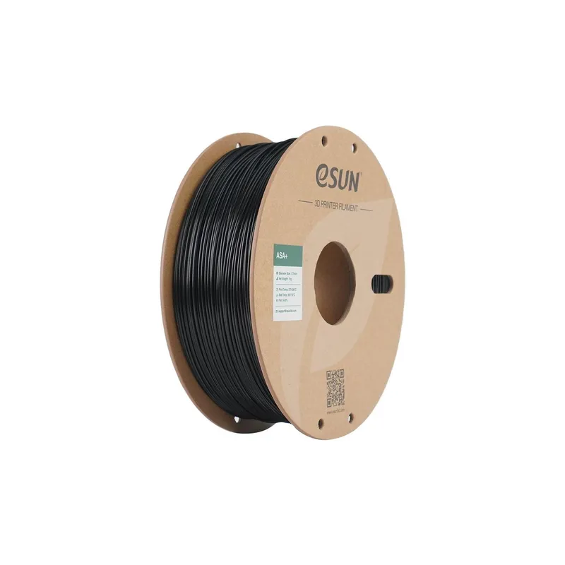 eSun Filament ASA+ noir 1.75 mm 1 kg